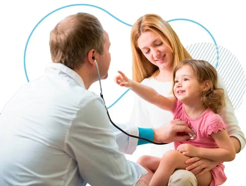 Happy family at Reelfoot Family Walk-in Clinic